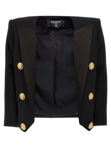 Balmain Blazer Spencer - Balmain - Modalova