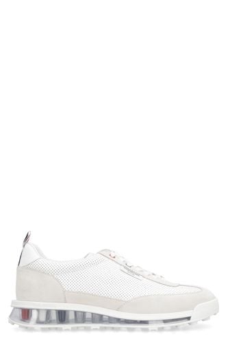 Leather Low-top Sneakers - Thom Browne - Modalova