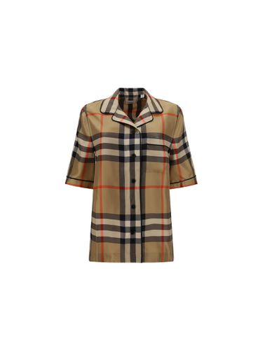 Burberry Silk Shirt - Burberry - Modalova