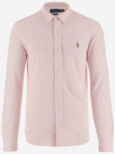 Cotton Shirt With Check Pattern - Ralph Lauren - Modalova