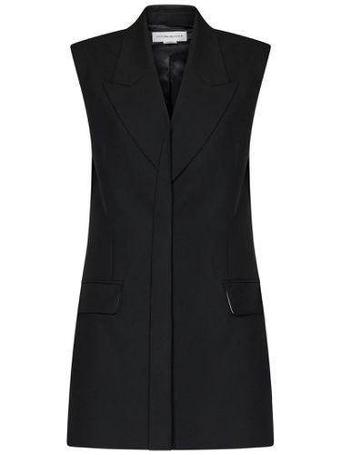 Sleeveless Tailored Dress Mini Dress - Victoria Beckham - Modalova