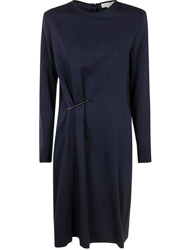 Monza Tunic Dress With Brooch - Antonelli - Modalova