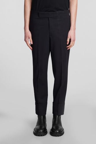 Sapio N7 Pants In Black Wool - Sapio - Modalova
