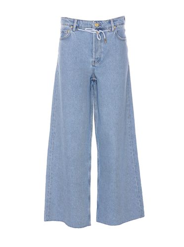 Light Blue Organic Cotton Jeans - Ganni - Modalova