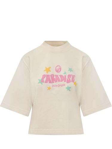 Palm Angels Paradise Palm T-shirt - Palm Angels - Modalova