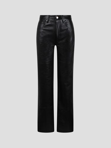 Anine Bing Leather Pants - Anine Bing - Modalova