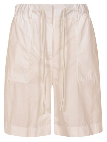 Wide Leg Drawstring Waist Shorts - Moncler - Modalova