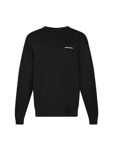 Balenciaga Intarsia Logo Jumper - Balenciaga - Modalova