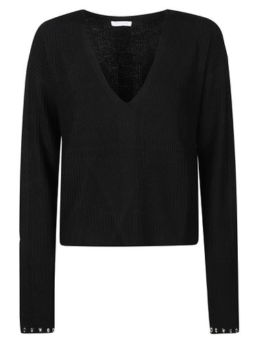 Essential V-neck Sweater - Patrizia Pepe - Modalova