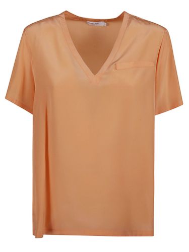 Barba Napoli V-neck Top - Barba Napoli - Modalova