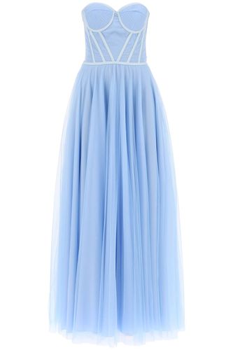 Maxi Tulle Bustier Gown - 19:13 Dresscode - Modalova