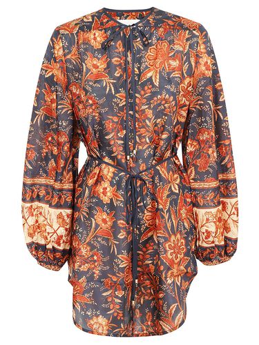 Junie Allover Floral Printed Tunic - Zimmermann - Modalova