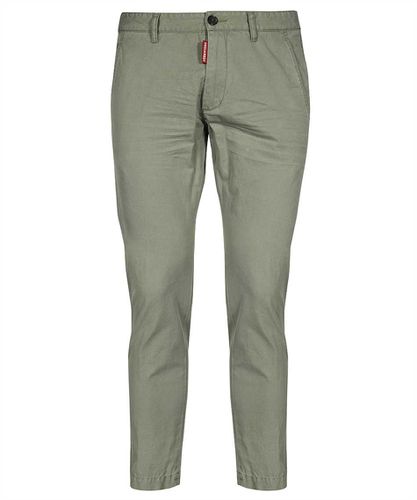 Dsquared2 Cotton Chino Trousers - Dsquared2 - Modalova