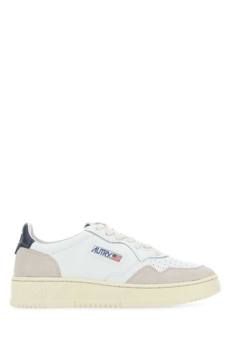 Two-tone Leather And Suede Medalist Sneakers - Autry - Modalova