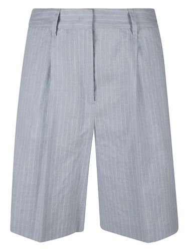 Classic Striped Trouser Shorts - Iceberg - Modalova