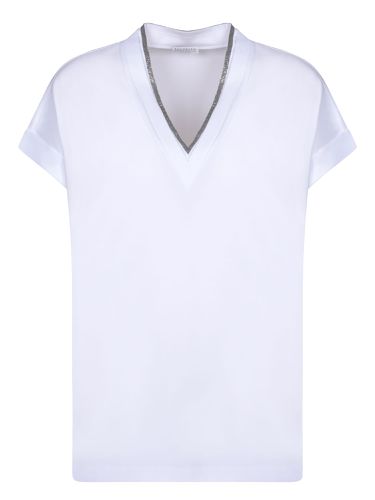 V-neck T-shirt - Brunello Cucinelli - Modalova