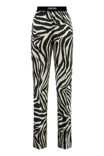 Tom Ford Printed Silk Pants - Tom Ford - Modalova