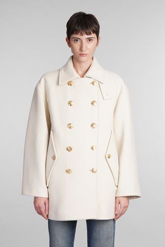 Tommy Hilfiger Coat In Beige Wool - Tommy Hilfiger - Modalova