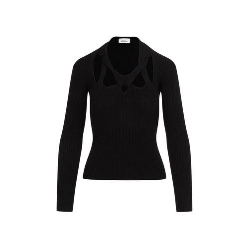 Cut-out Detailed Knitted Jumper - Isabel Marant - Modalova