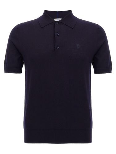 Burberry Wool Polo Shirt - Burberry - Modalova