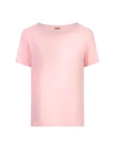 Her Shirt Pink Silk T-shirt - Her Shirt - Modalova