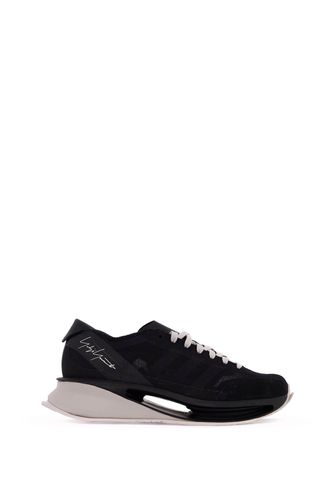 S Gendo Run Sneakers In Black Suede And Fabric - Y-3 - Modalova