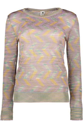 Long Sleeve Crew-neck Sweater - M Missoni - Modalova