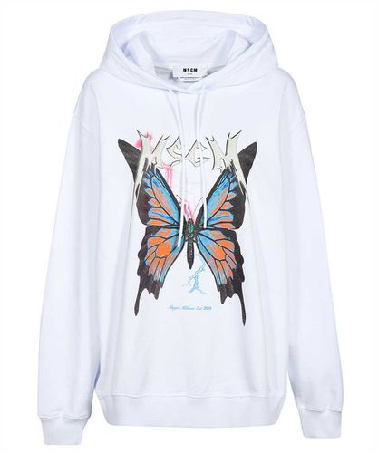 MSGM Cotton Hoodie - MSGM - Modalova