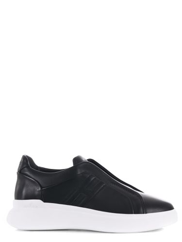 Hogan Slip-on Sneakers In Leather - Hogan - Modalova