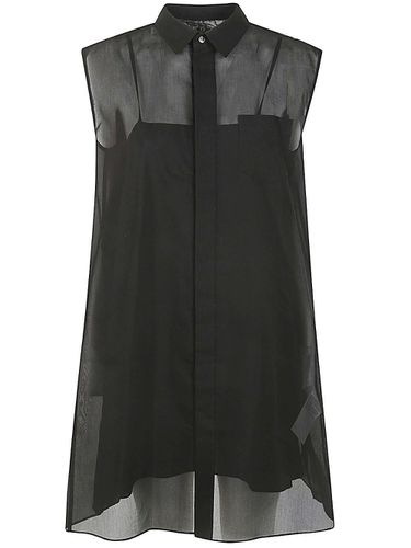 Sacai Voile Sleeveless Dress - Sacai - Modalova