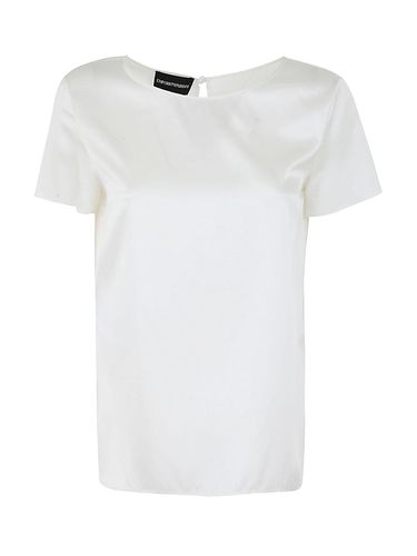 Crewenck Short-sleeved T-shirt - Emporio Armani - Modalova