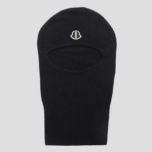 Moncler + Rick Owens Black Wool Hat - Moncler + Rick Owens - Modalova