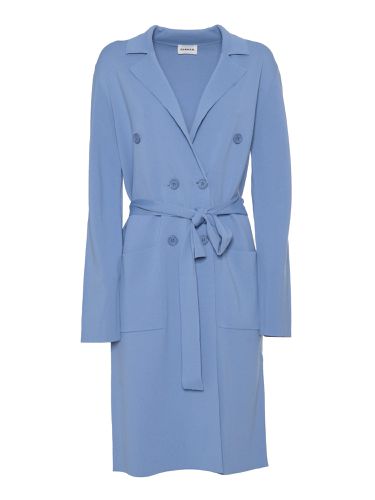 Parosh Long Light Blue Blazer - Parosh - Modalova