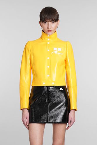 Casual Jacket In Polyuretan - Courrèges - Modalova