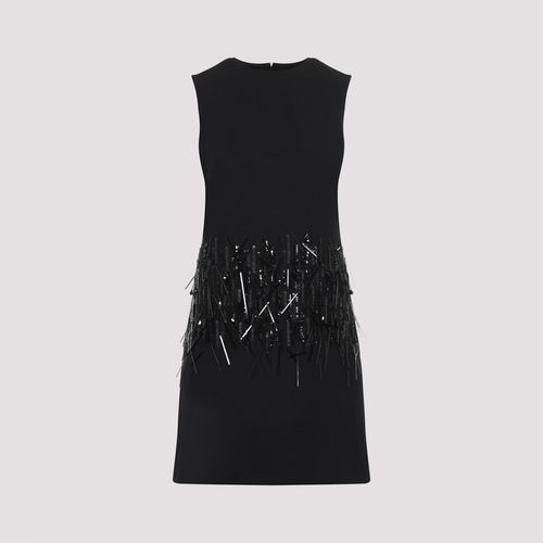 Valentino Crepe Couture Mini Dress - Valentino - Modalova