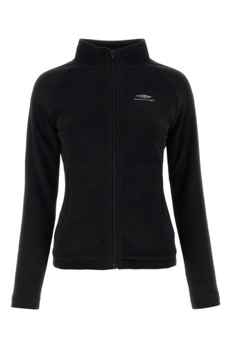 Balenciaga Black Pile Sweatshirt - Balenciaga - Modalova