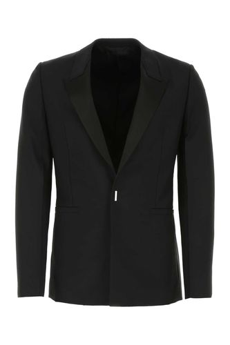 Givenchy Black Wool Blend Blazer - Givenchy - Modalova