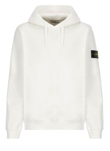 Stone Island Hoodie With Logo - Stone Island - Modalova