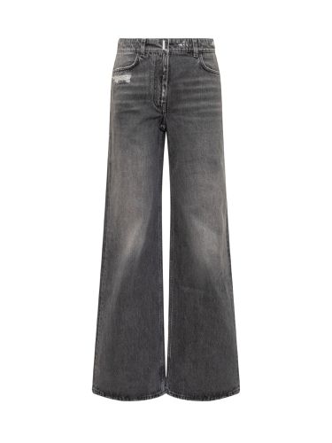 Givenchy Oversized Jeans In Denim - Givenchy - Modalova