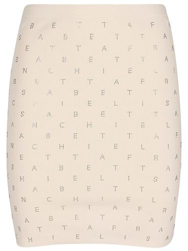 Rhinestone-embellished Mini Skirt - Elisabetta Franchi - Modalova