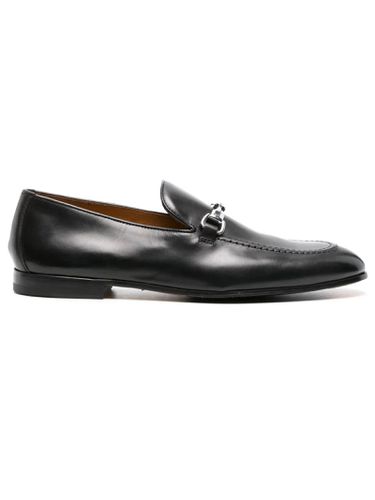 Doucal's Black Leather Loafer - Doucal's - Modalova