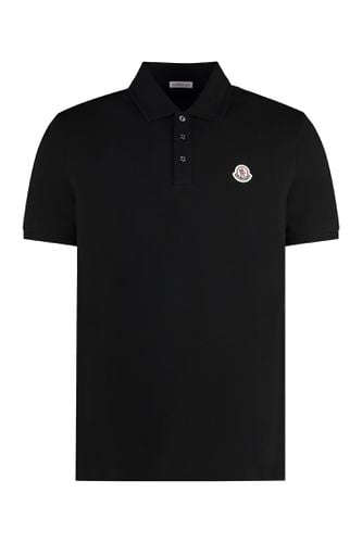 Moncler Cotton-piqué Polo Shirt - Moncler - Modalova