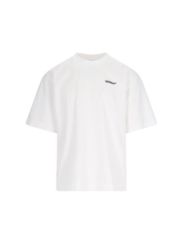 Off-White arrow Print T-shirt - Off-White - Modalova