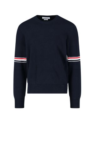 Tricolour Detail Sweater - Thom Browne - Modalova