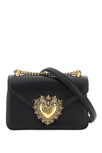 Nappa Leather Devotion Shoulder Bag - Dolce & Gabbana - Modalova