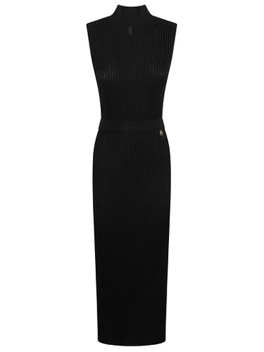 Ribbed Sleeveless Dress - Elisabetta Franchi - Modalova