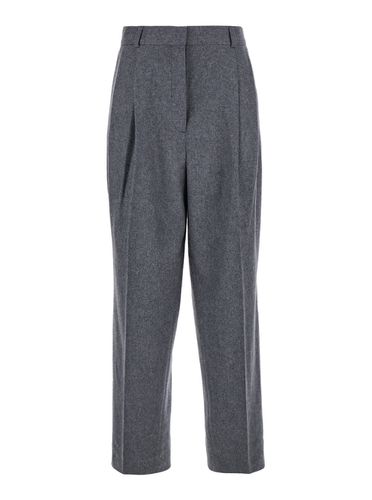 Doublepleated Tailored Trousers - Totême - Modalova