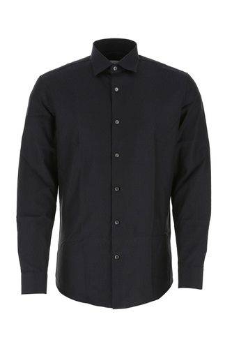 Gancini Printed Buttoned Shirt - Ferragamo - Modalova