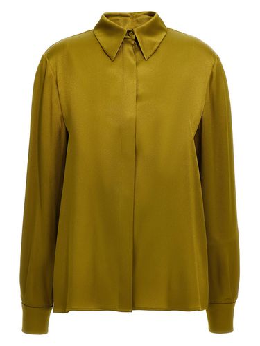 Long-sleeved Draped Shirt - Alberta Ferretti - Modalova