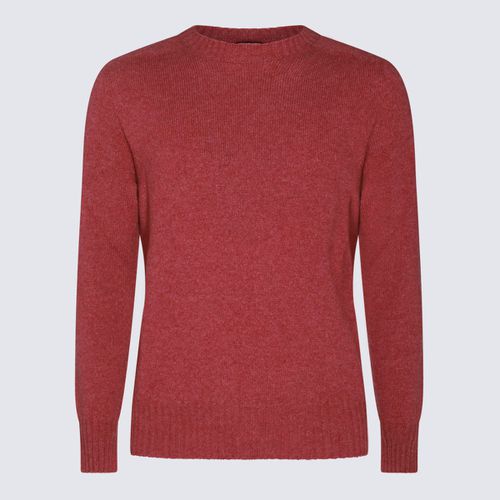 Malo Red Wool Knitwear - Malo - Modalova